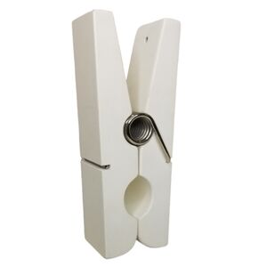 Giant Clothespin Paper Clip Desktop Note Holder 8"x2"
